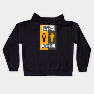 The illogical logic!!! Kids Hoodie